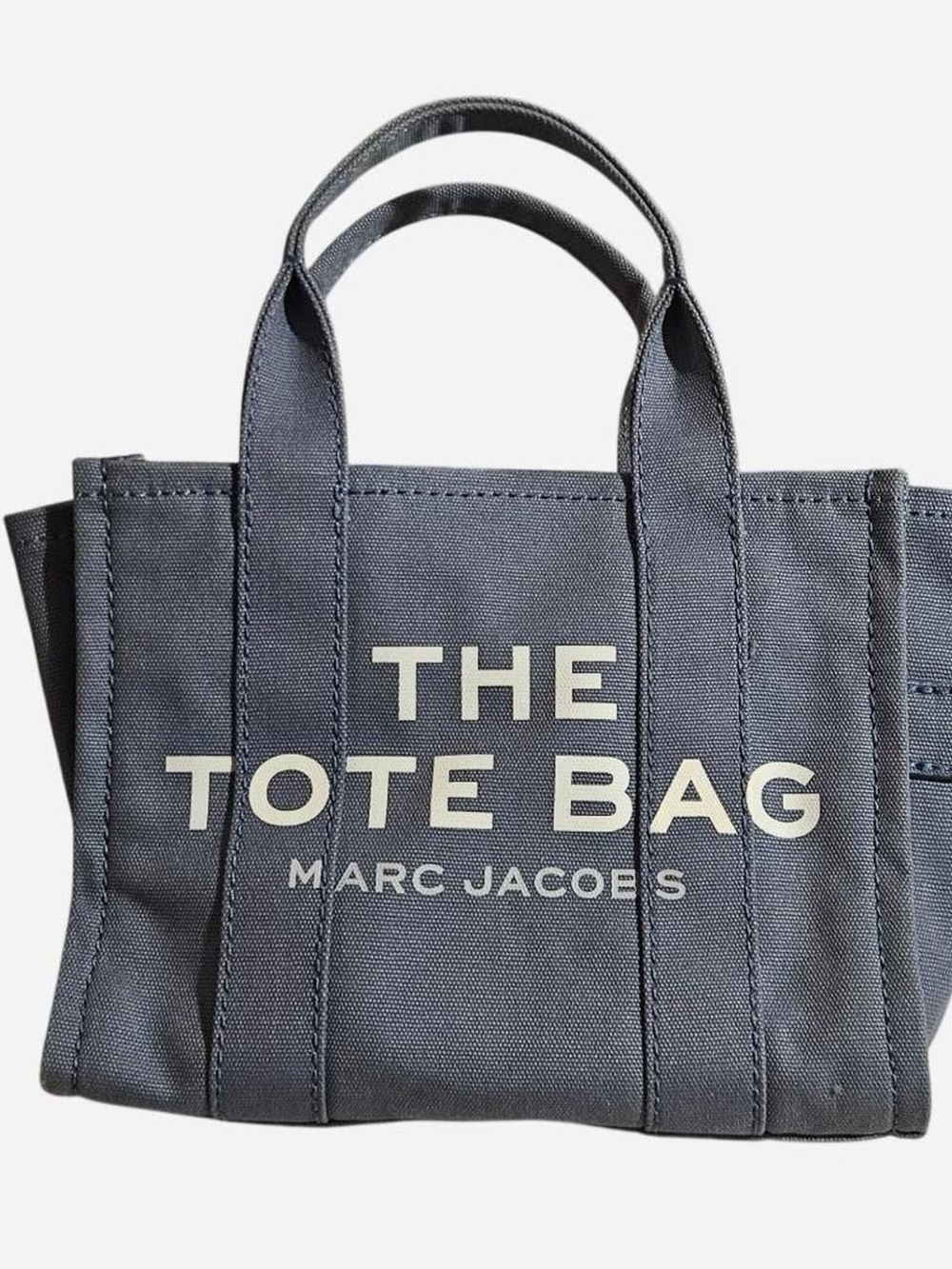 Marc Jacobs The Tote Bag in Gray with Cream Logo